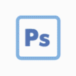 Ikona Adobe Photoshop symbolizująca projektowanie graficzne
